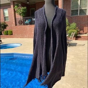 NWOT America Eagle Fringe Sweater